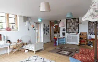 Light and open rooms at Monkey Puzzle Ware