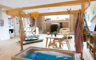 Play and learning areas at Monkey Puzzle Ware