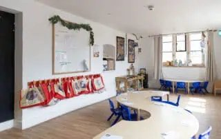 Rooms ready for the day at Monkey Puzzle Ware